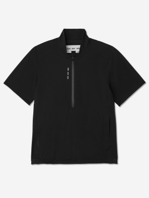 Black Sun Day Red 3L Short Sleeve Rain Shirt | 351TCJHMY