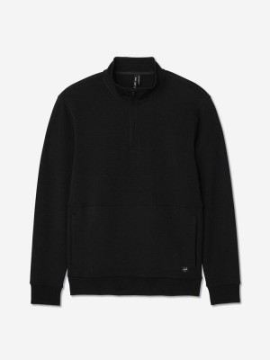 Black Sun Day Red Hibrid Lightweight Quarter Zip | 132VQMURB