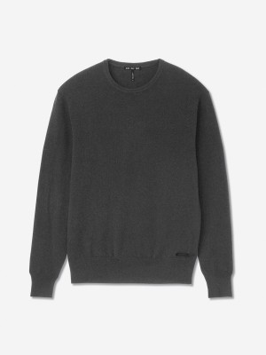 Charcoal Sun Day Red 3D Tour Cashmere Crew | 569QWTFGY