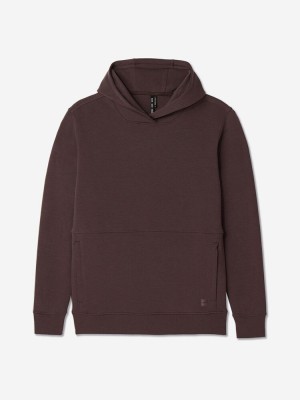 Crown Sun Day Red Hibrid Lightweight Hoodie | 326KSXBTW