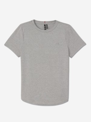 Gray Sun Day Red Performance Mini Icon T-Shirt | 954QCAIPJ