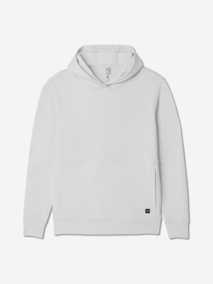 Moon Sun Day Red Hibrid Lightweight Hoodie | 721KPJSDW