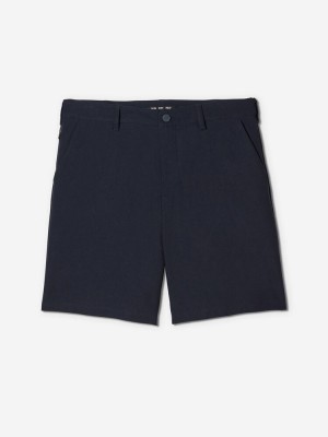 Navy Sun Day Red 7.5" Dynam Woven Short | 753SKDRYM