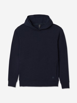Navy Sun Day Red Hibrid Lightweight Hoodie | 140CDIXHW