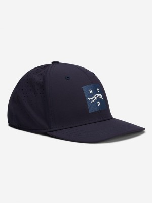 Sun Day Red Lockup Half Vent Snapback Hat | 781AQWIER