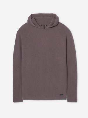 Tyrian Sun Day Red 3D Tour Cashmere Hoodie | 584GYVEIA