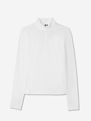 White Sun Day Red Royal Lightweight Quarter Zip | 140TWNYOM
